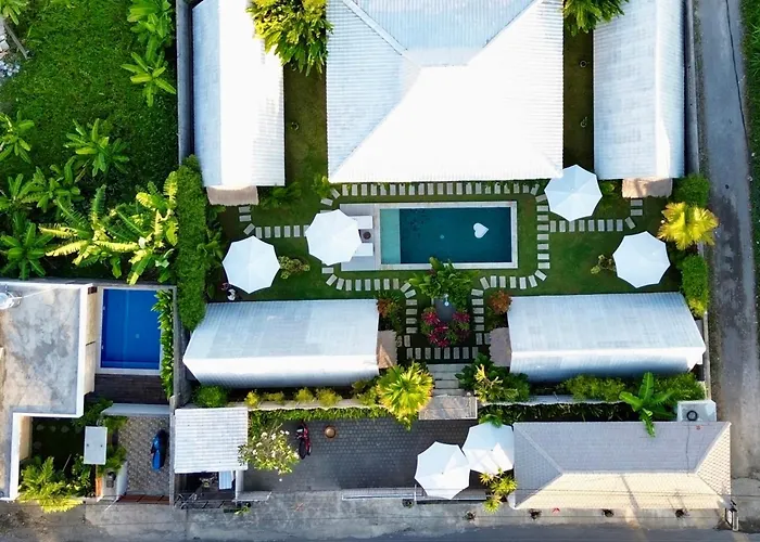 ゲストハウス New Rest Play Work 10 Min To Canggu In A Quiet Area Munggu